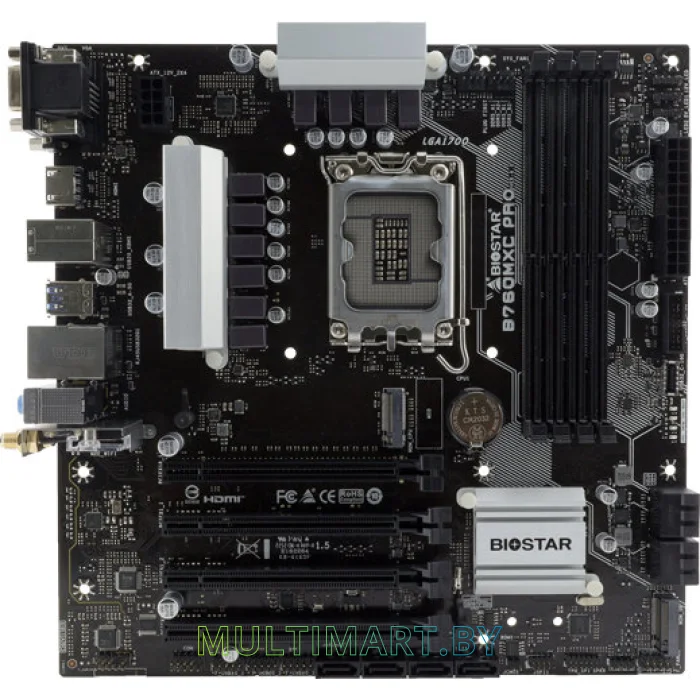 Материнская плата BIOSTAR B760MXC Pro ver. 6.0